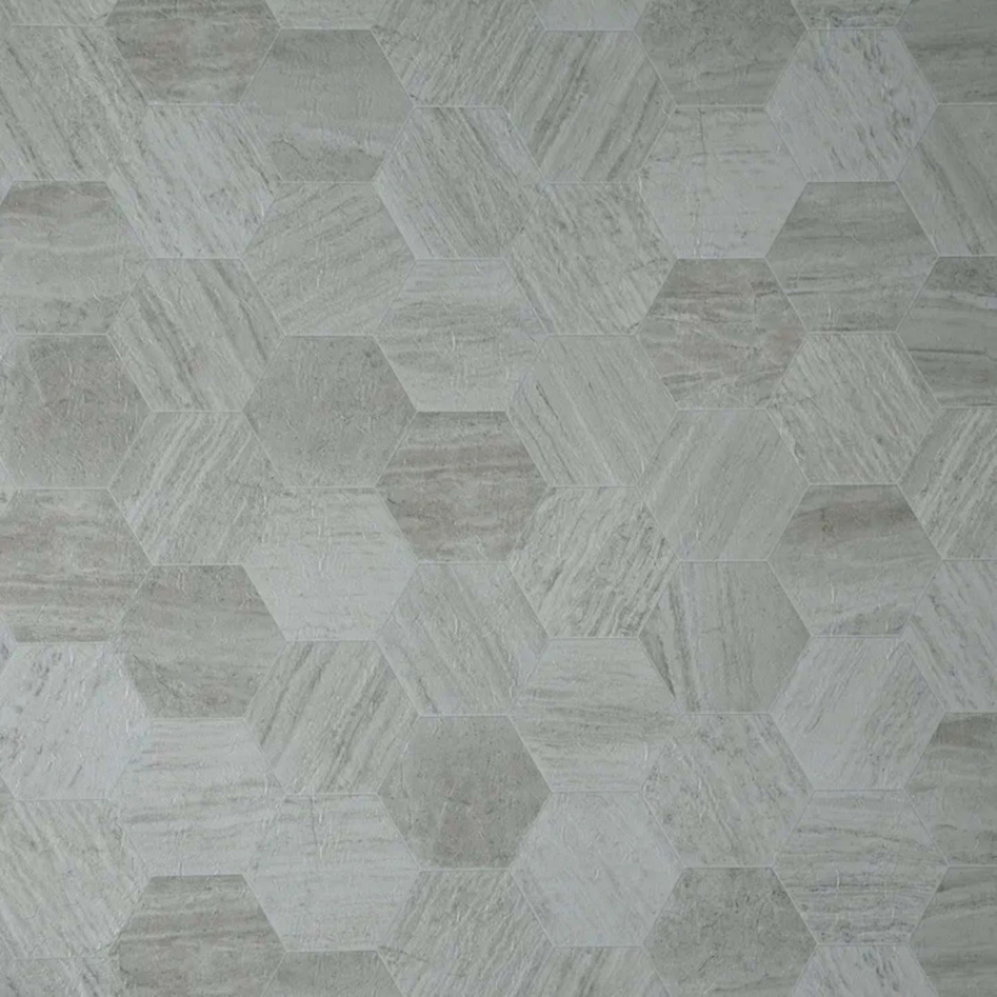 Hive in Swarm - Silver Vinyl Sheet Goods