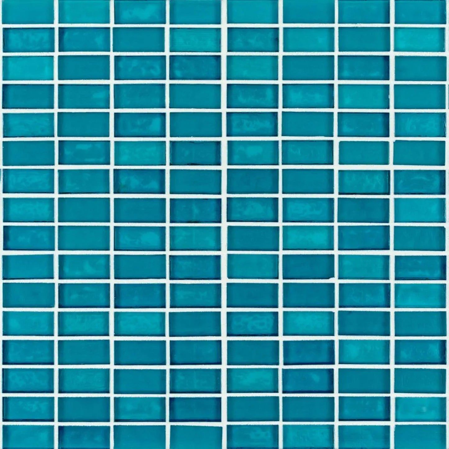 5/8" Stack Brick Mosaic in Kotor Glass Tile