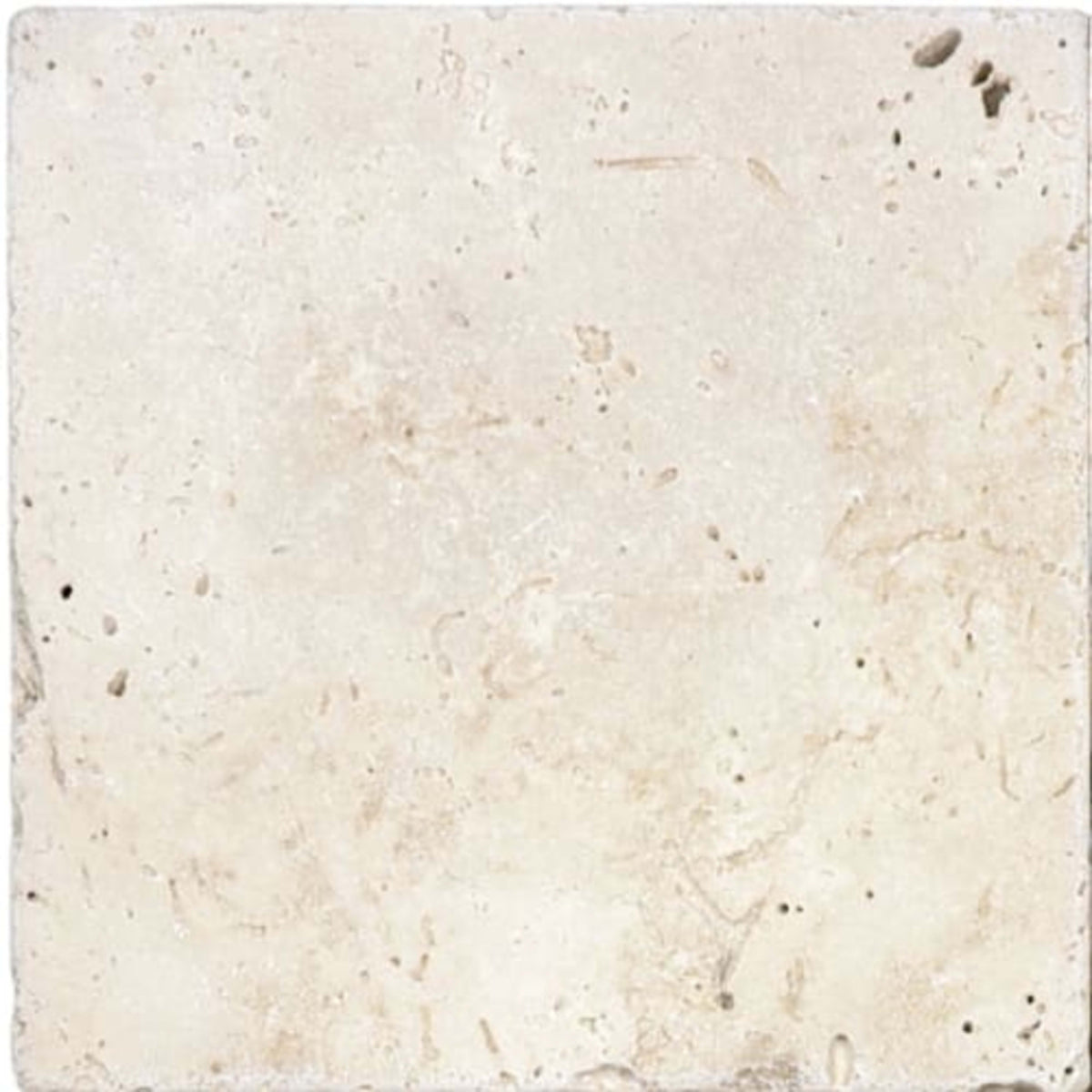 Ivory Travertine in Tumbled 6x6 Natural Stone