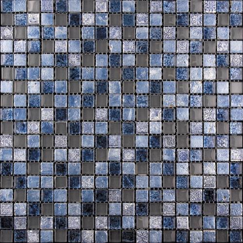 Inka in Mini Steel Blue Natural Stone