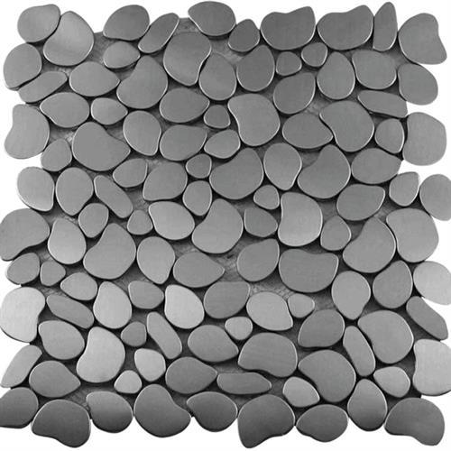 Metallico in Metal Pebble Natural Stone