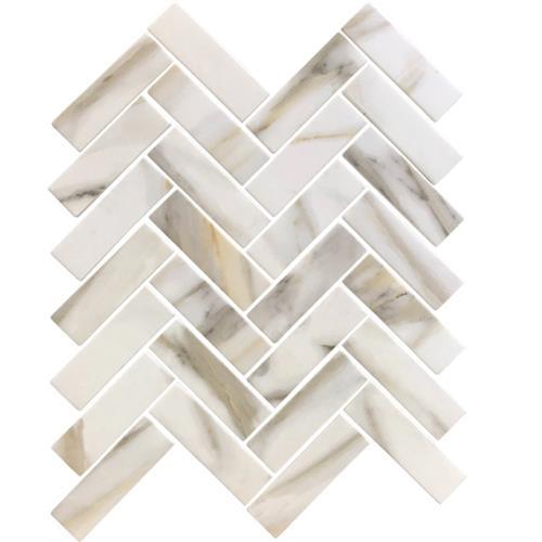 Nantucket in Tuckernuck Herringbone Natural Stone