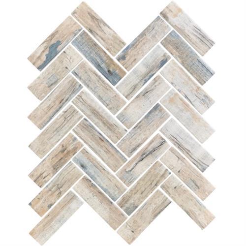 Nantucket in Surfside Herringbone Natural Stone