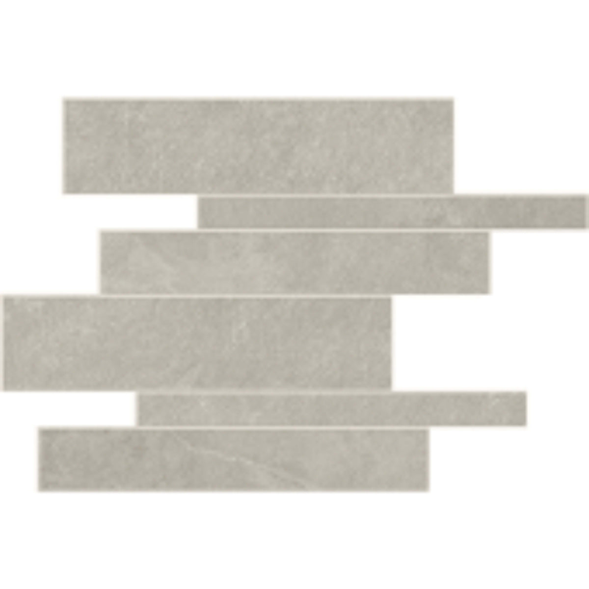 Hero in Silver Linear Mosaic Tile