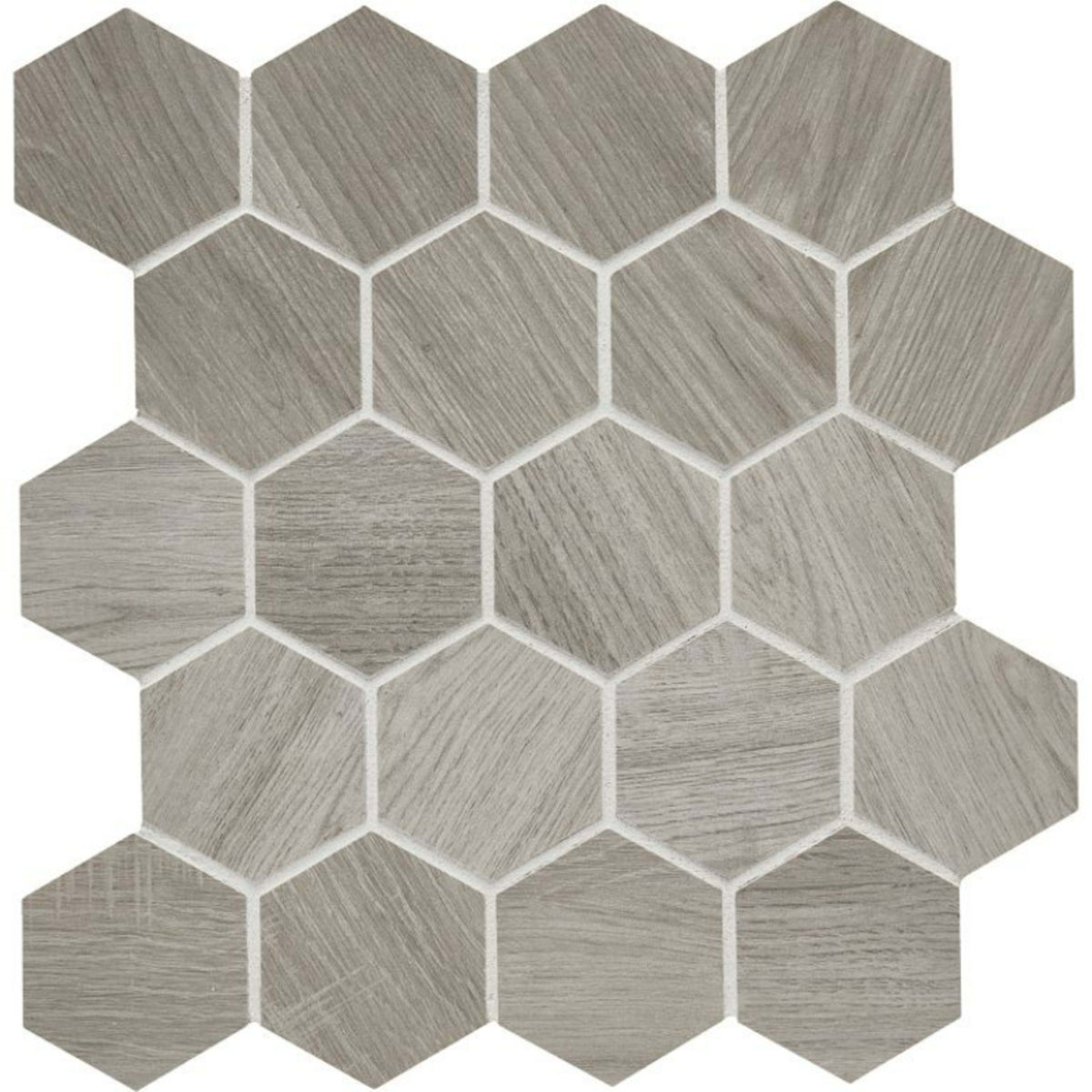 Aequa in Cirrus Hex Mosaic Tile