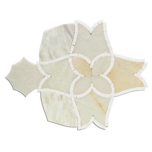 Alstromeria Series in White Onyx, Calacatta And White Thassos Natural Stone