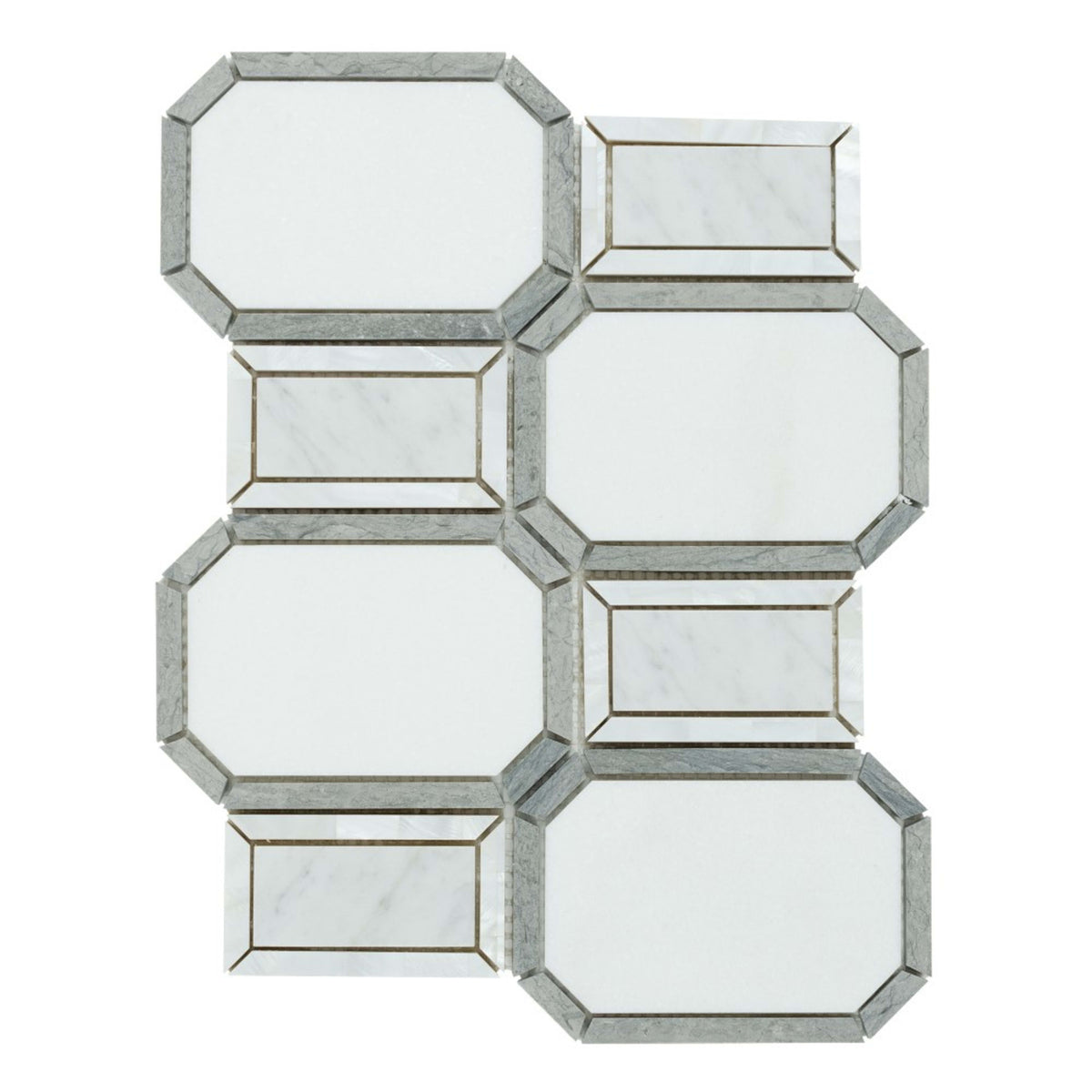 D-Lux Pearl in Avignon Pearl White Natural Stone
