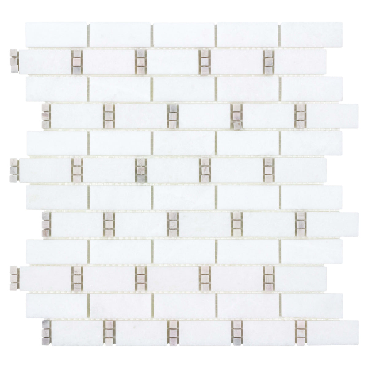 The Finish Line in Pale Beige Dominos Natural Stone