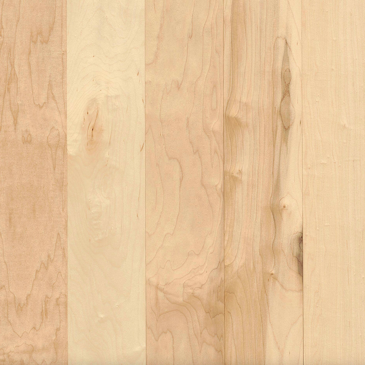 Prime Harvest Maple Solid in Natural 5" Hardwood