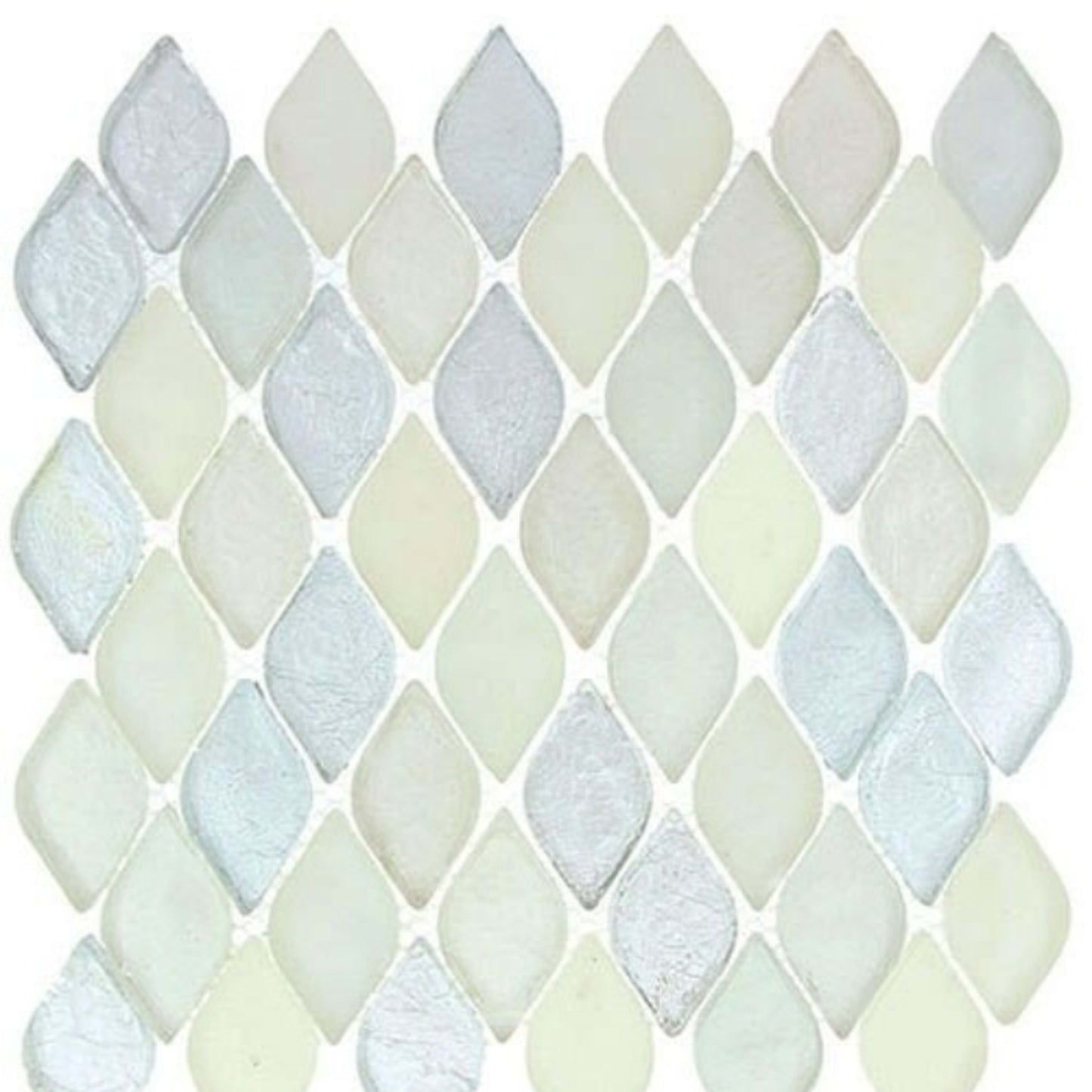 Aquatica Series in Misty Water Glass Tile