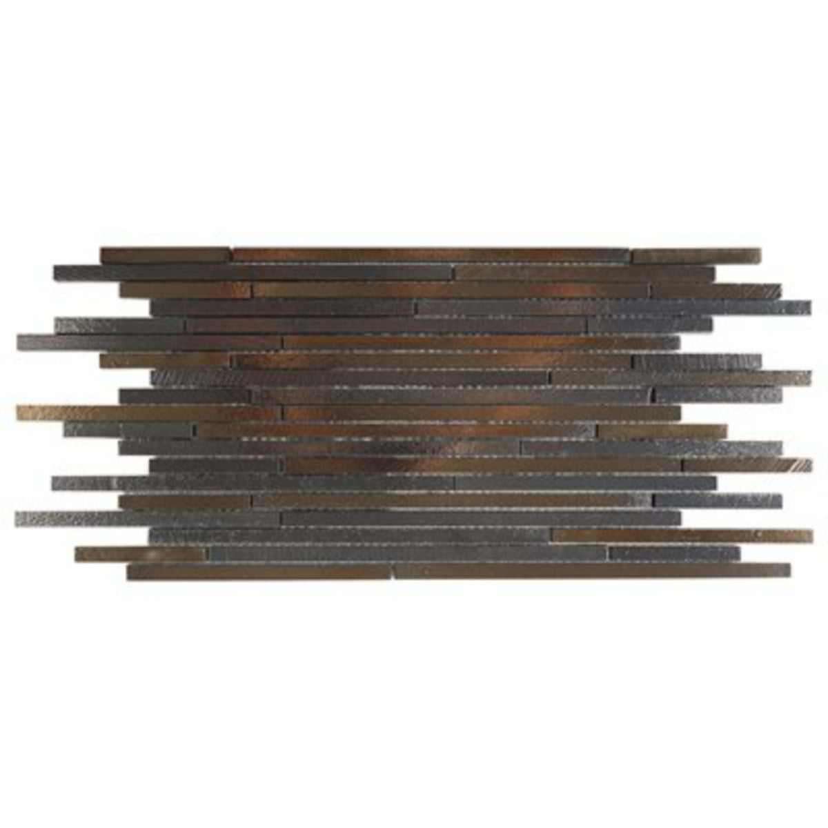 Art Lava in Slim Stack Metallic Bronze Natural Stone