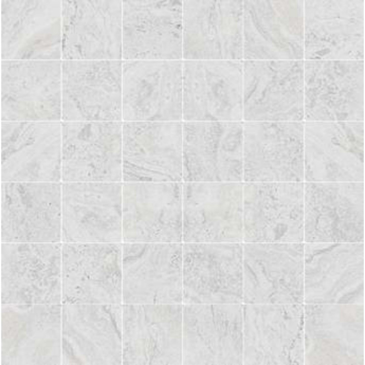 Antalya in White/Natural _ 12 X 12 Tile