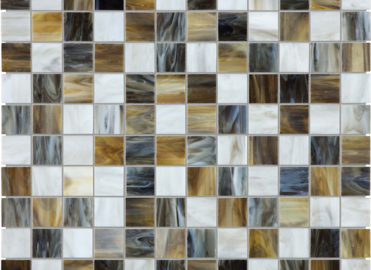 Baroque in Corallo 1x1 Mosaic