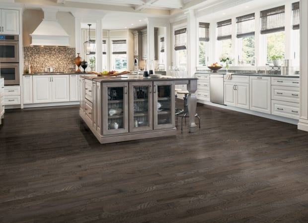 Manchester Red Oak Solid in Earl Gray 3-1/4" | Bruce