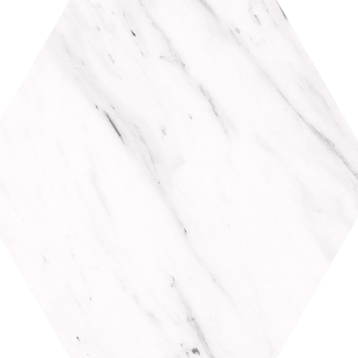 Carrara Hex in Carrara Tile