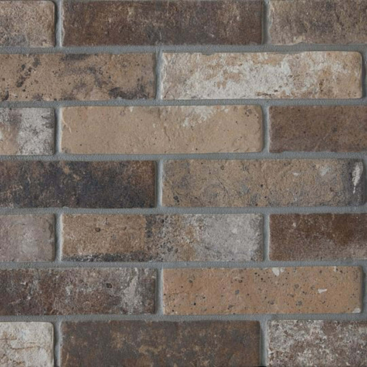 Castle Brick in Brown Tile