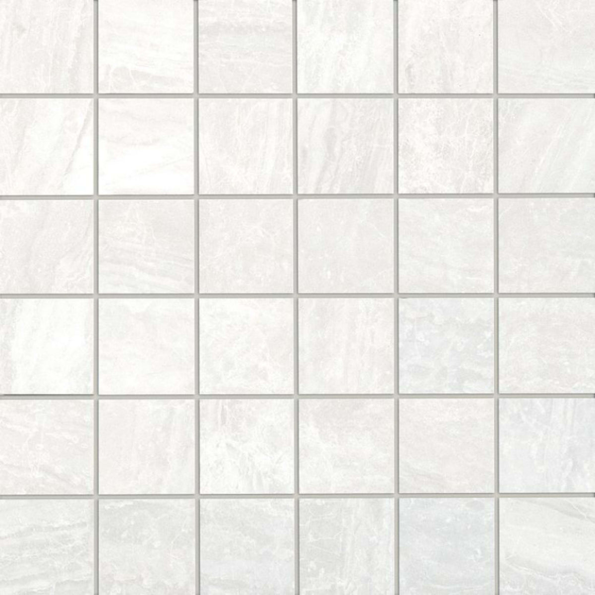 Cosmic in White Mosaic Tile