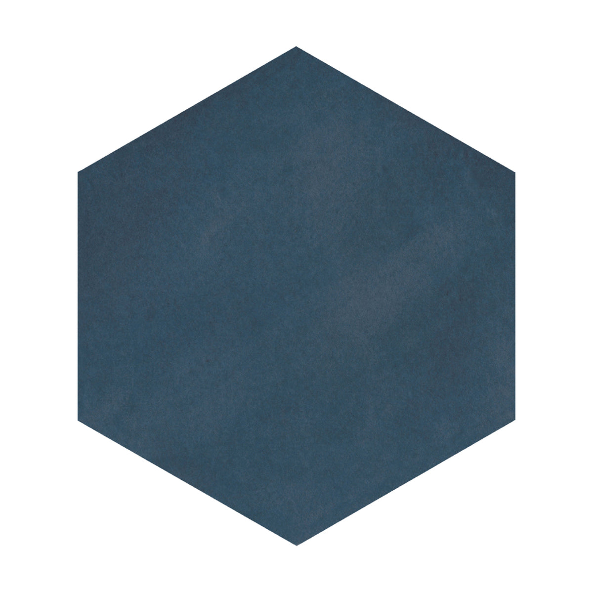 Casablanca in Ocean Blue Hex Solid Tile