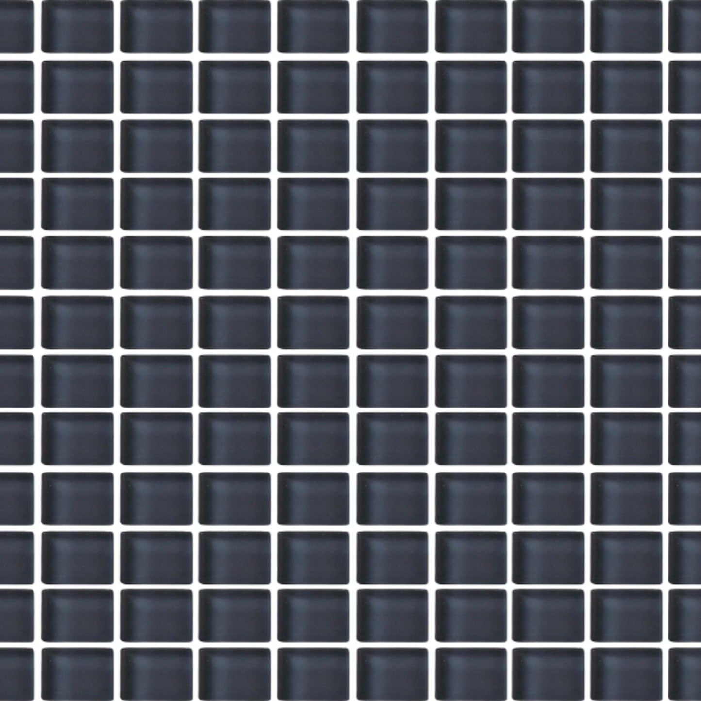 Color Wave - Straight Joint in Nine Iron Glass Tile