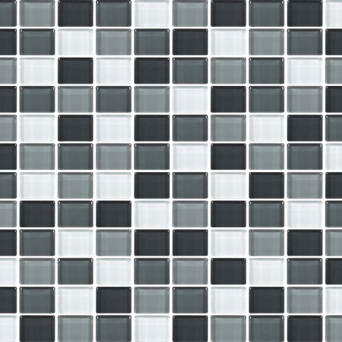 Color Wave - Straight Joint in Evening Mixer Glass Tile
