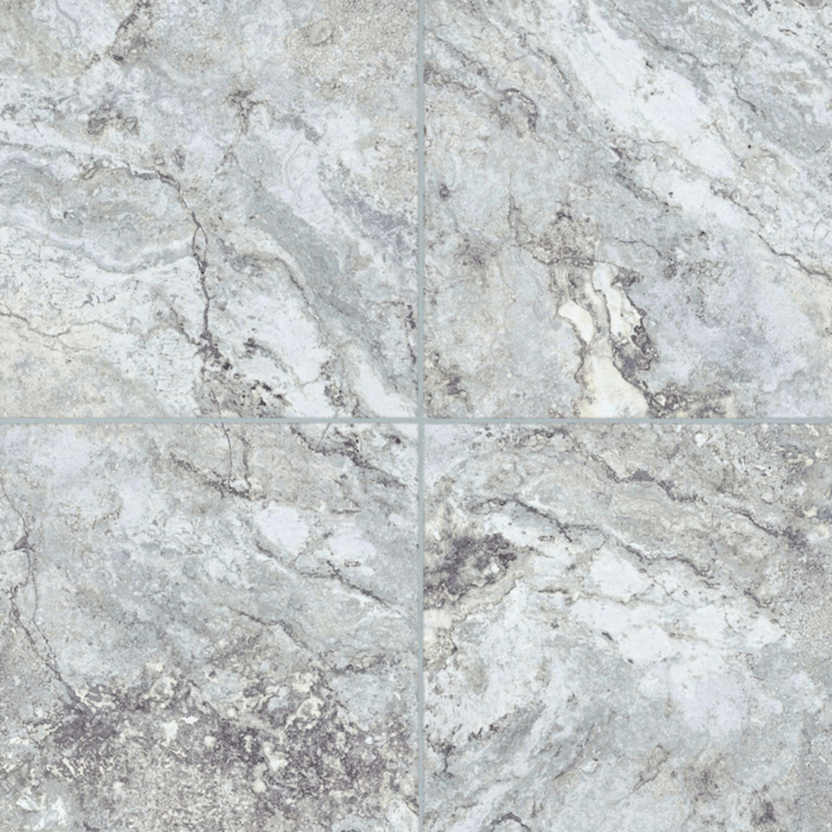 Alterna Gravity in Muslin Grey 16" X 16" Luxury Vinyl