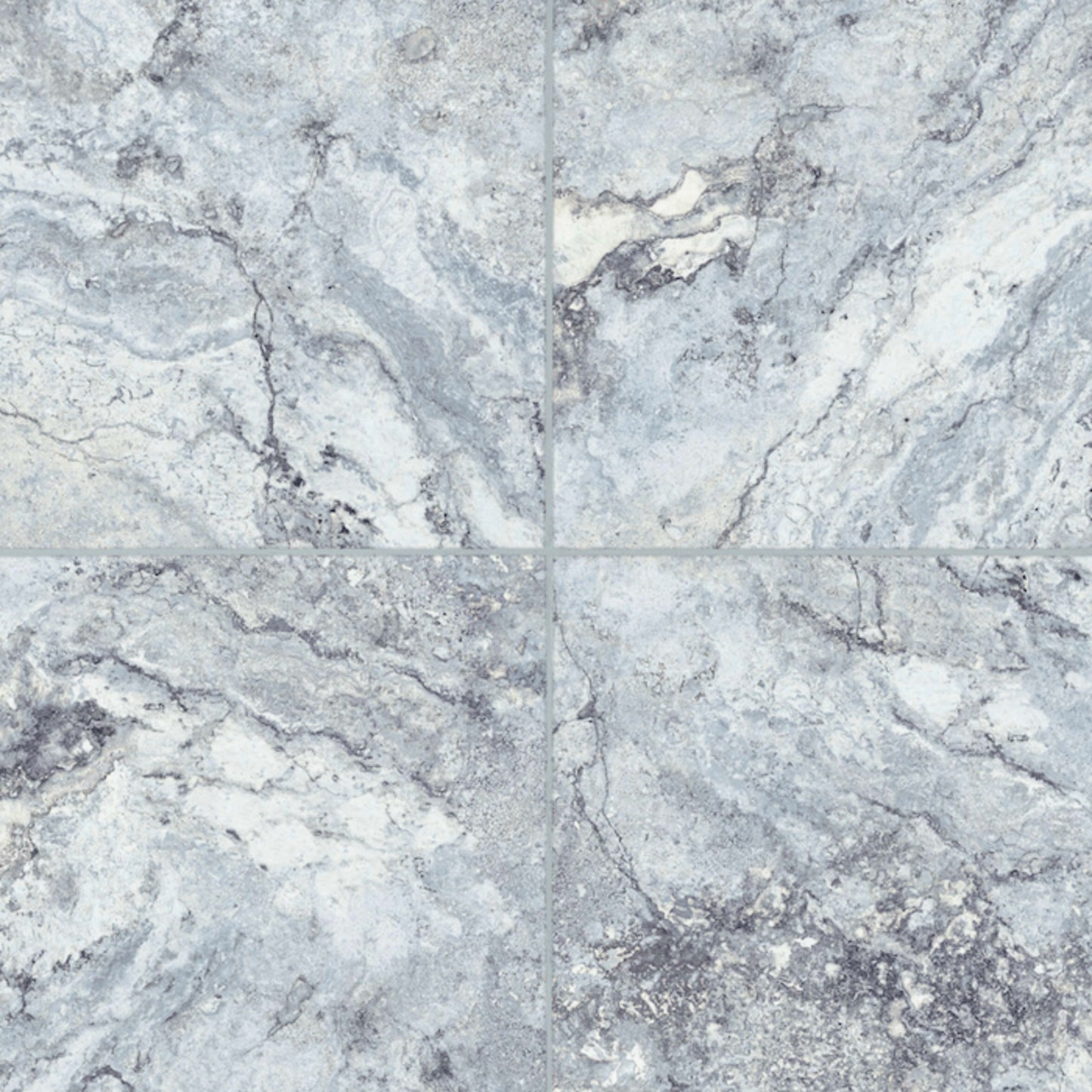 Alterna Gravity in Fog Lapis 16" X 16" Luxury Vinyl