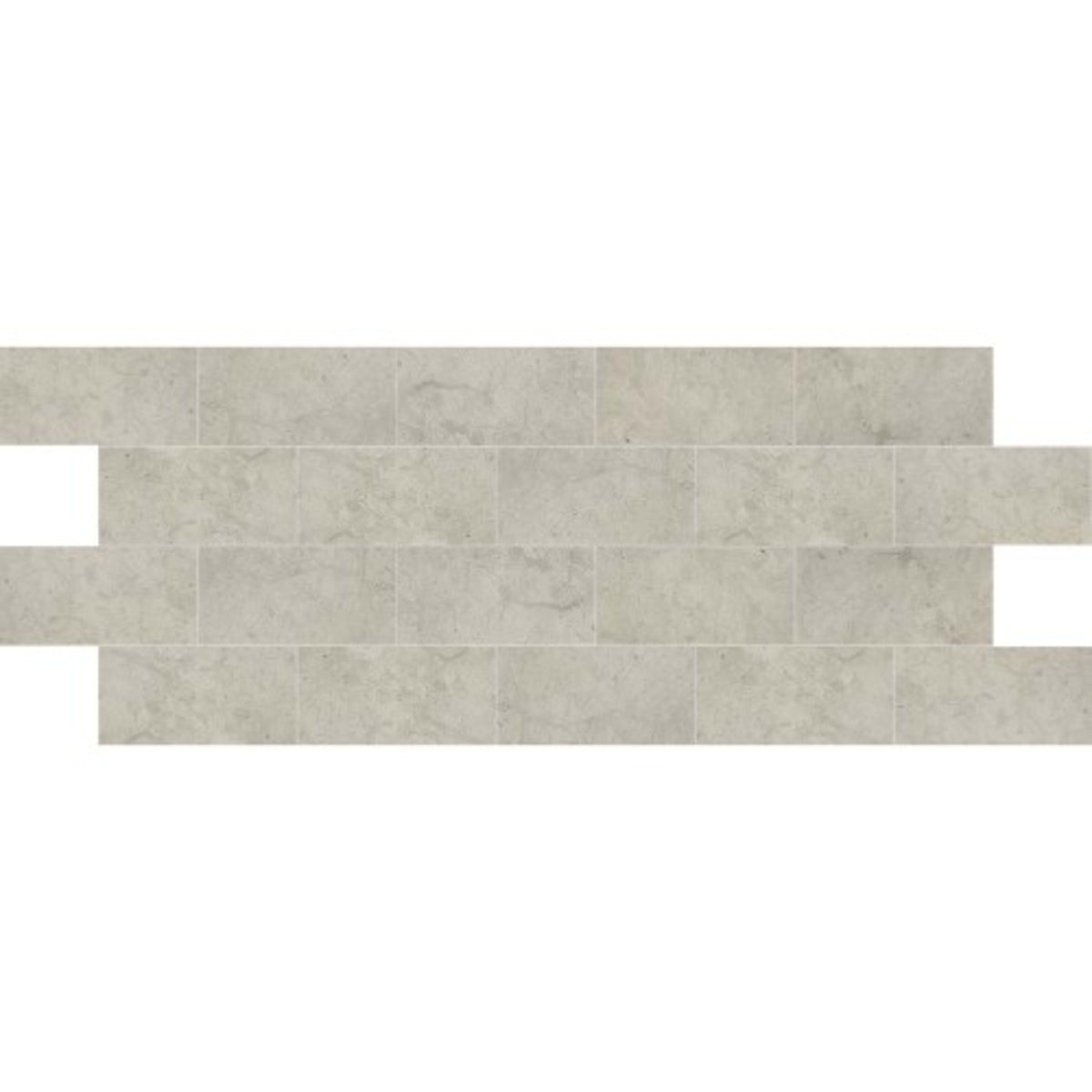 Limestone Collection in Volcanic Gray 3x6 Polished Natural Stone