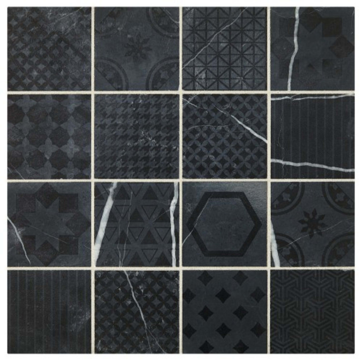 Sublimity in Strength Sequence Encaustic Natural Stone