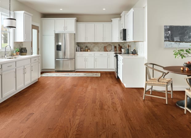 Springdale Red Oak Engineered in Gunstock 3" | Bruce