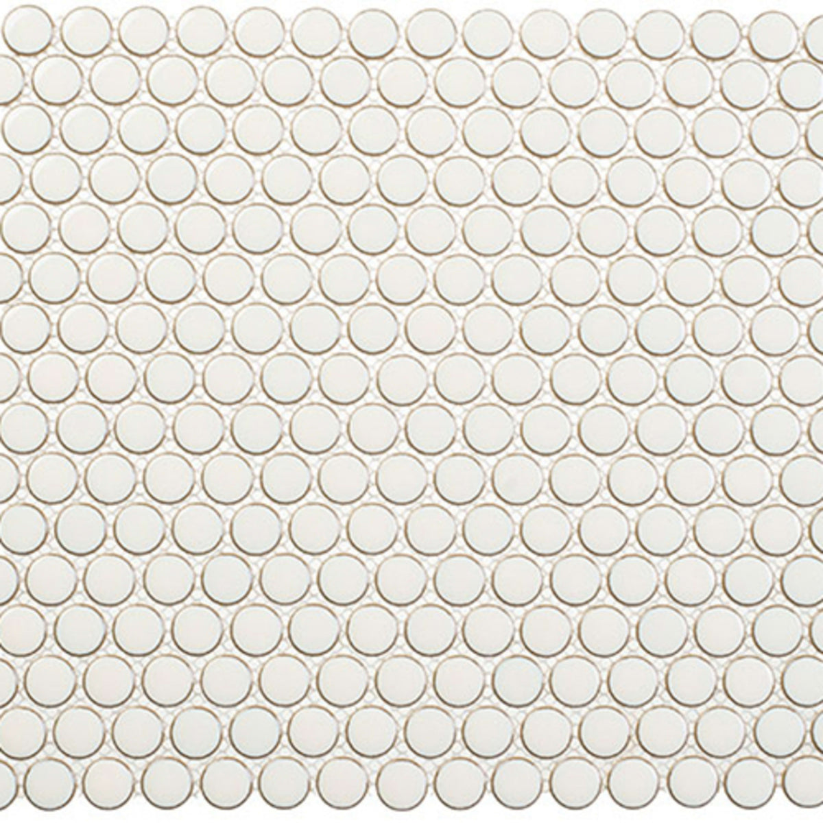 Effortless Collection - Penny Rounds in Relaxation Glass Tile