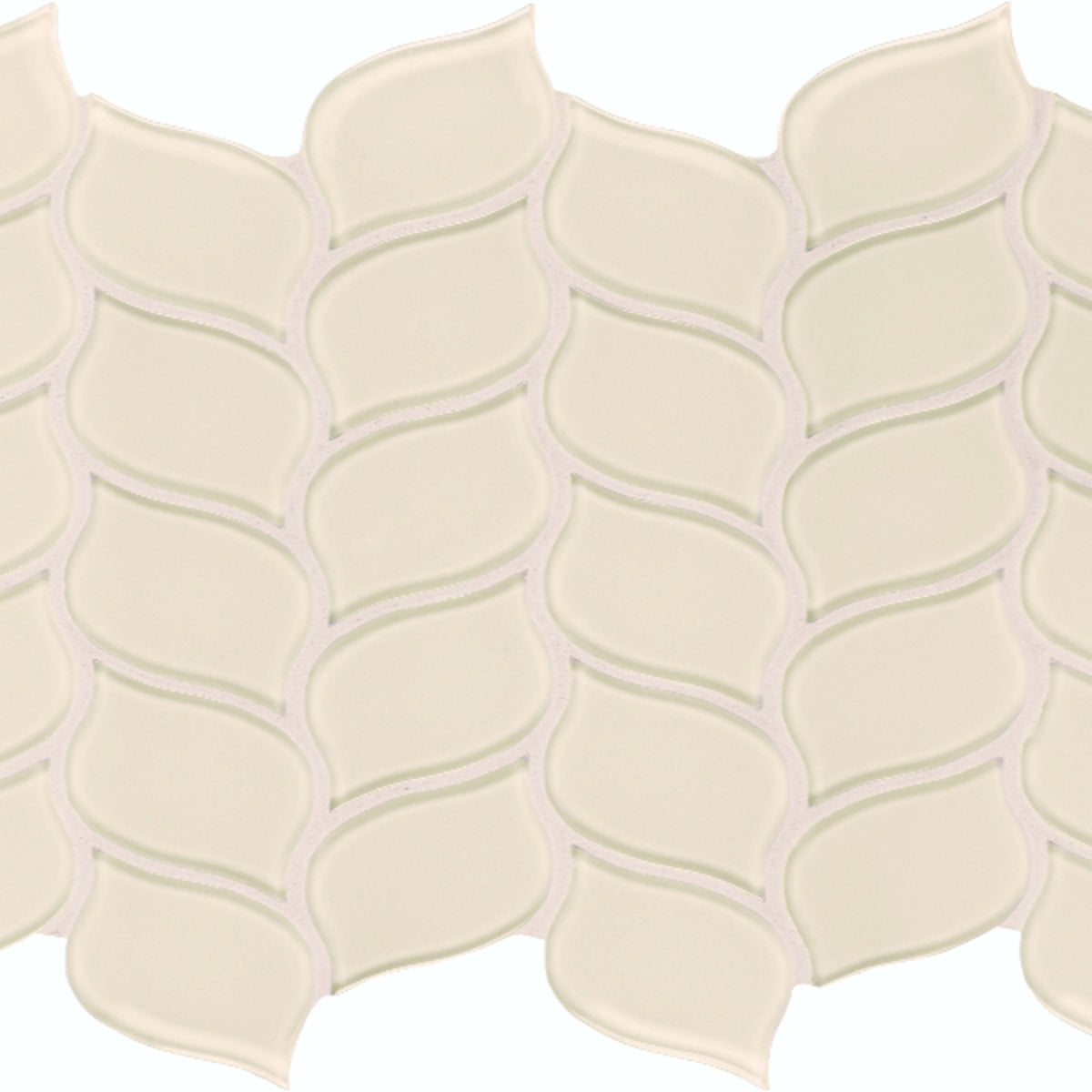 Element - Glass Petal in Sand - Glass Petal Tile