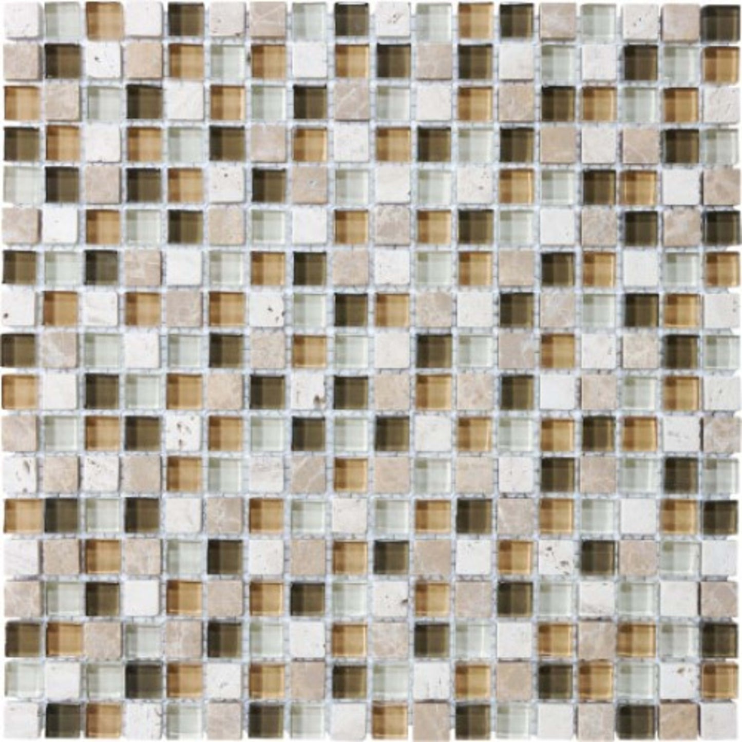 Bliss in Bamboo 12x12 Mosaics Glass Tile