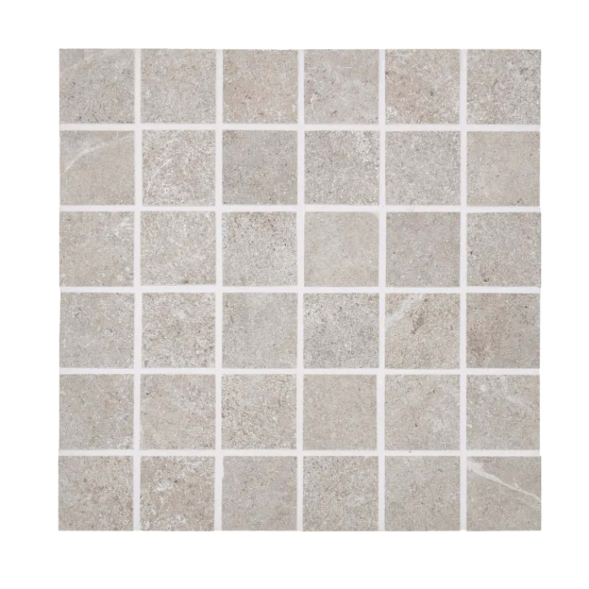 Futura in Greige Mosaic Tile