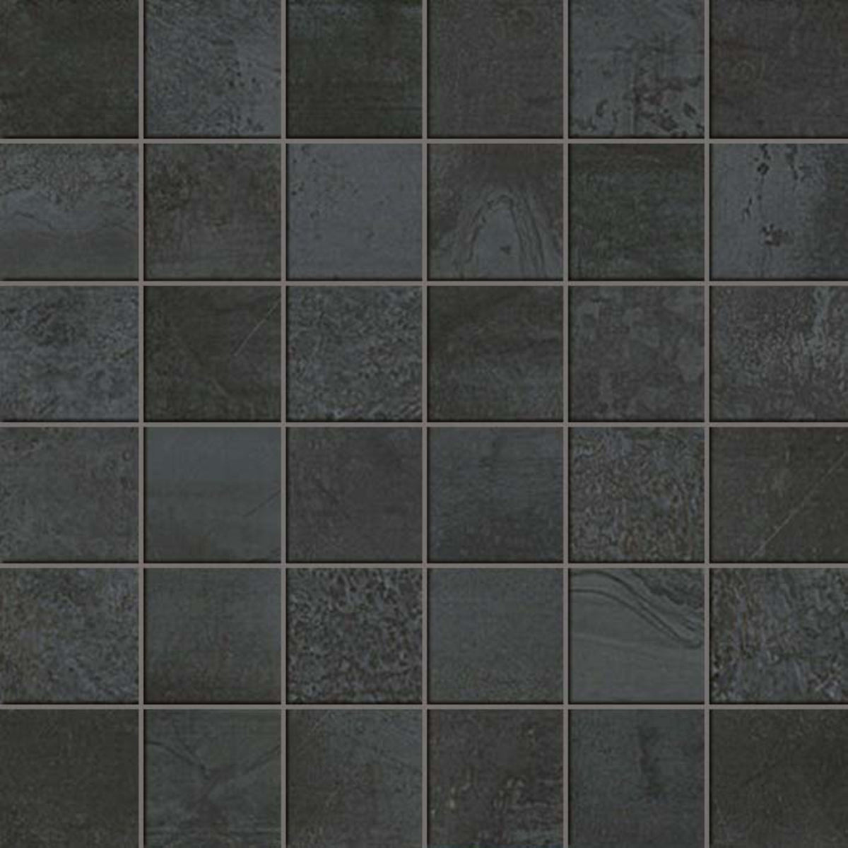 Forge in Steel Mosaic Tile