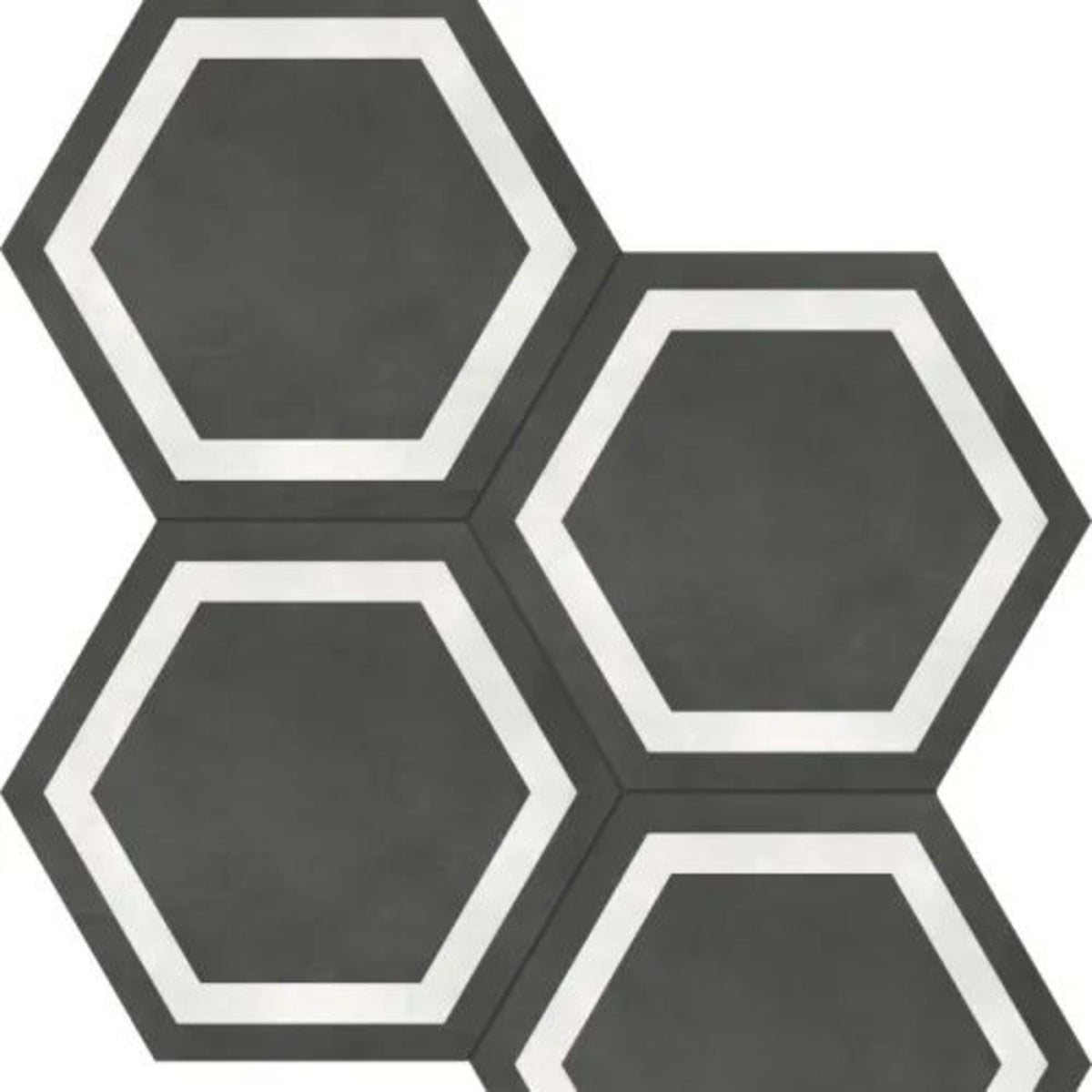 Form in Graphite Tile