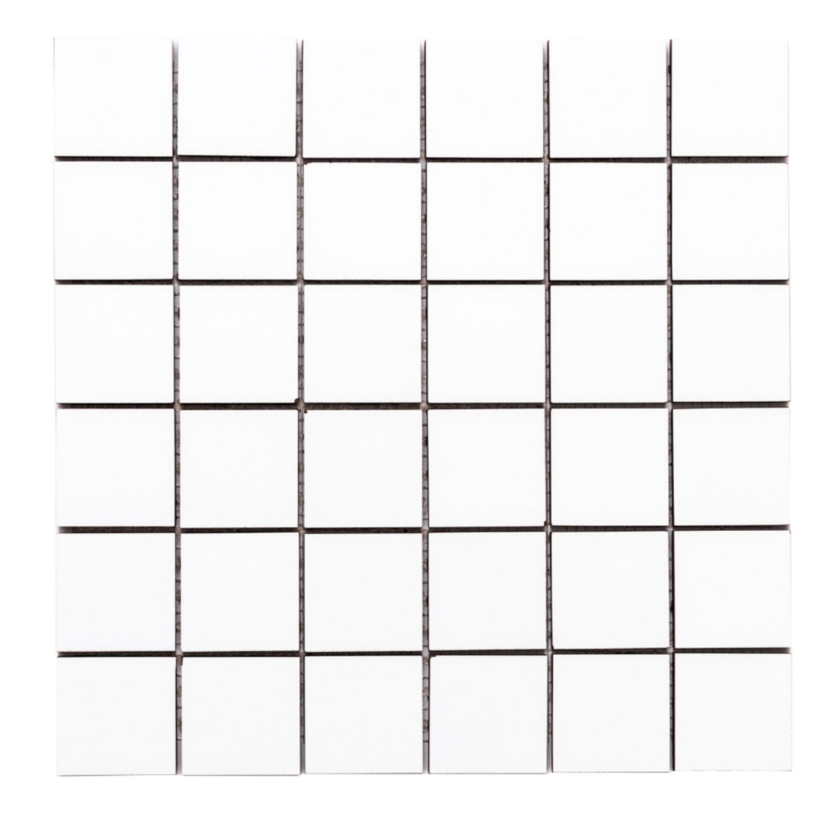Square in White 2x2 Tile