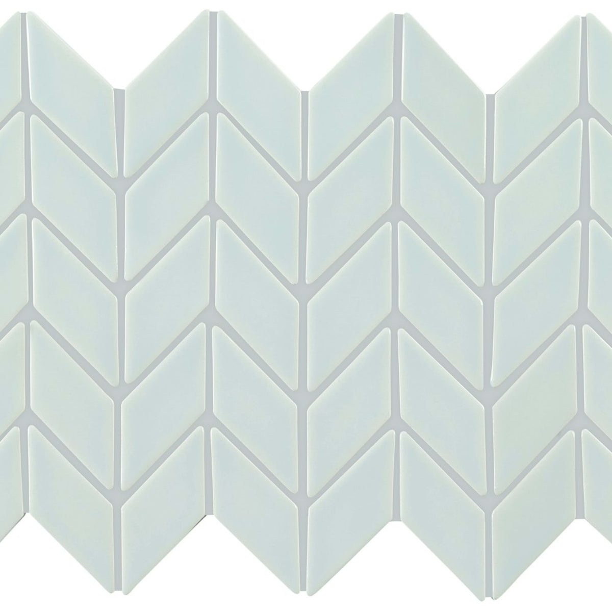 Handwritten in Par Avion Diamond Mosaic 12"x12" Tile