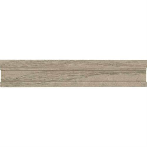 Ascend in Gray Virtue Chair Rail (Honed) Natural Stone