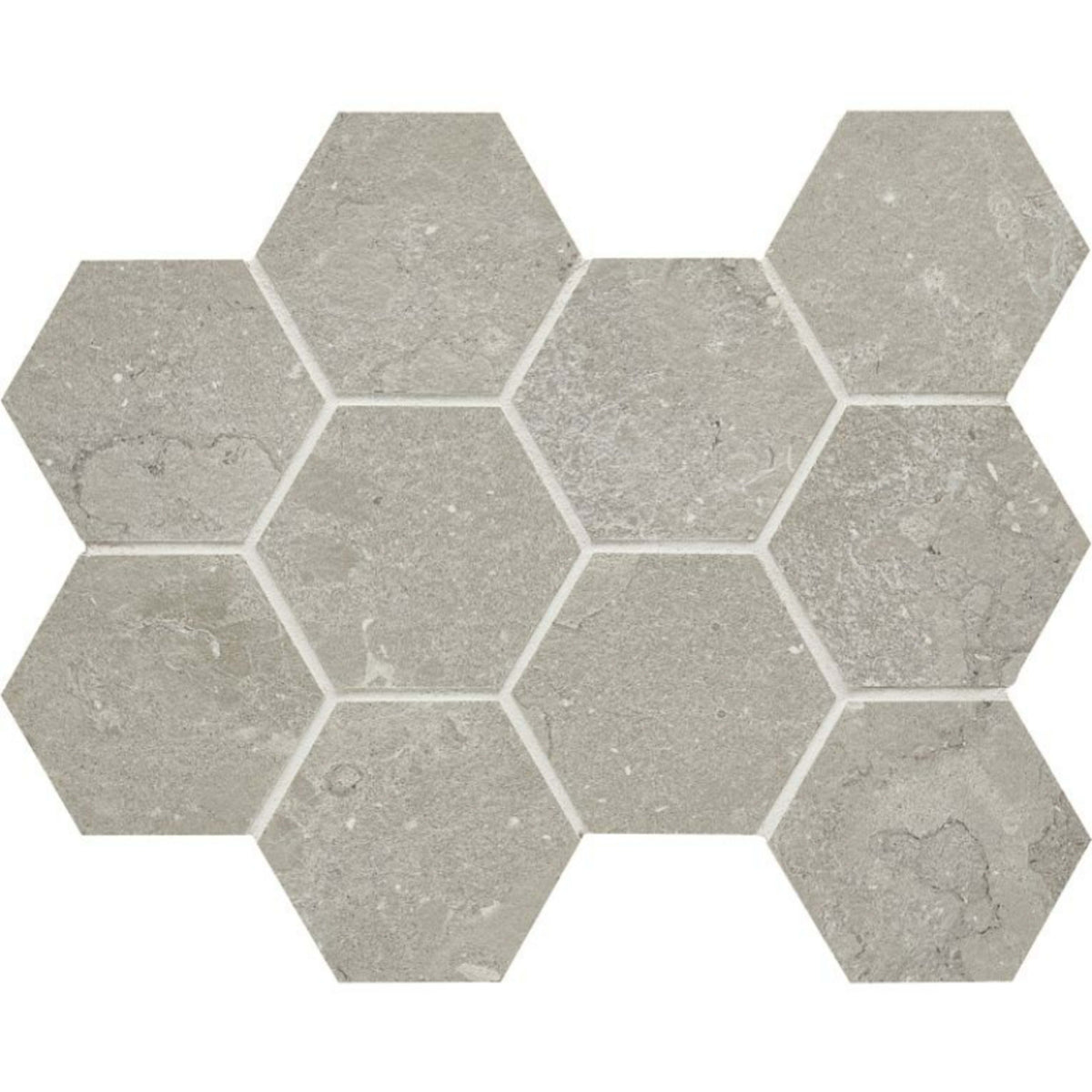 Lagos in Light Grey Mesh Tile