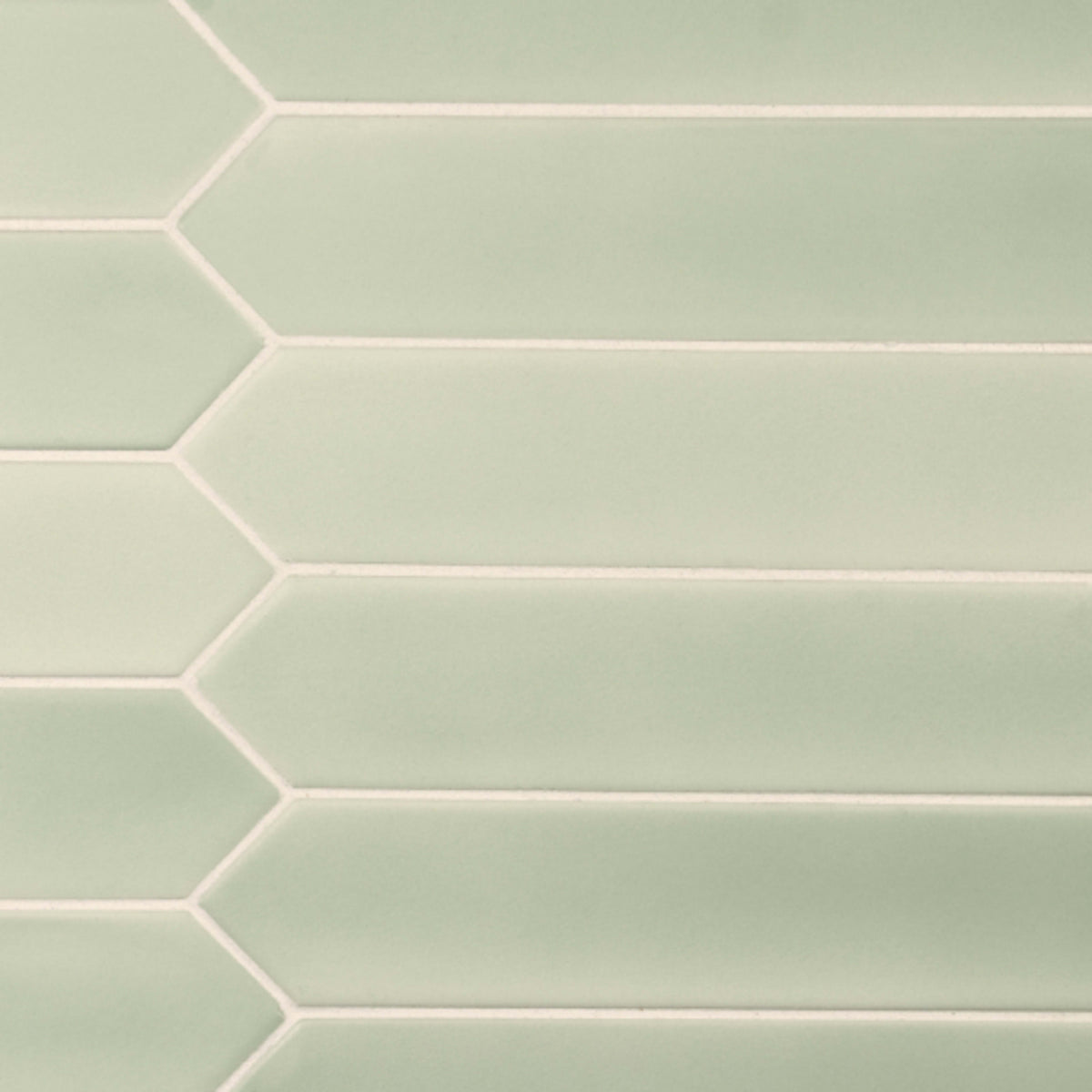 Lanse in Mint Picket Tile