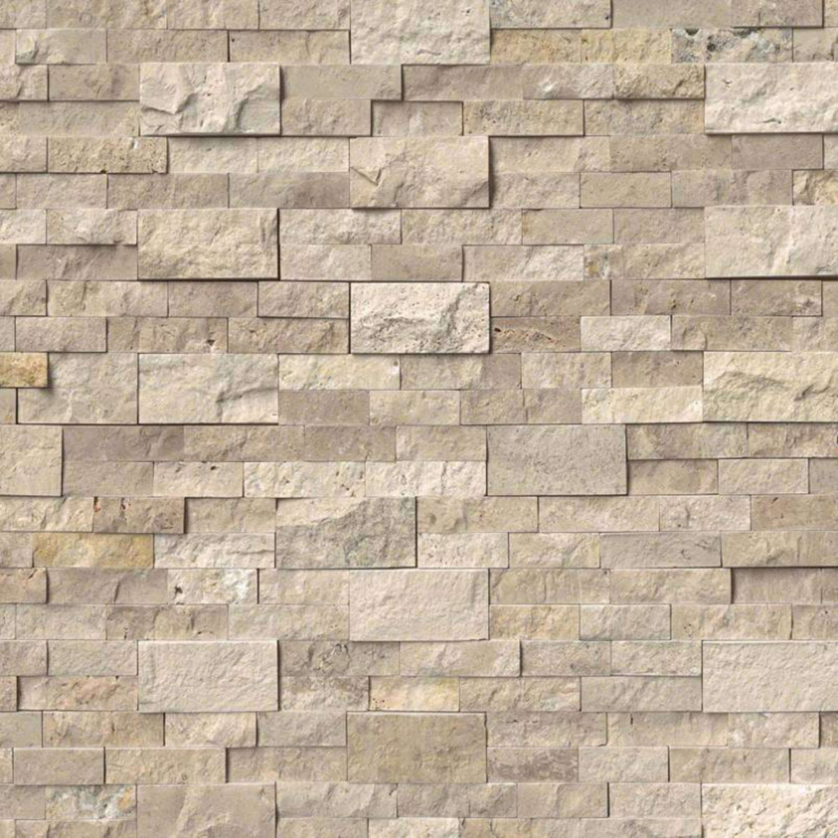 Rockmount Stacked Stone Collection in Roman Beige Natural Stone