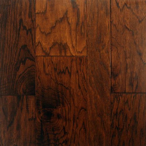 Hand Scraped Hickory - Engineered in Nubuck - Random Hardwood