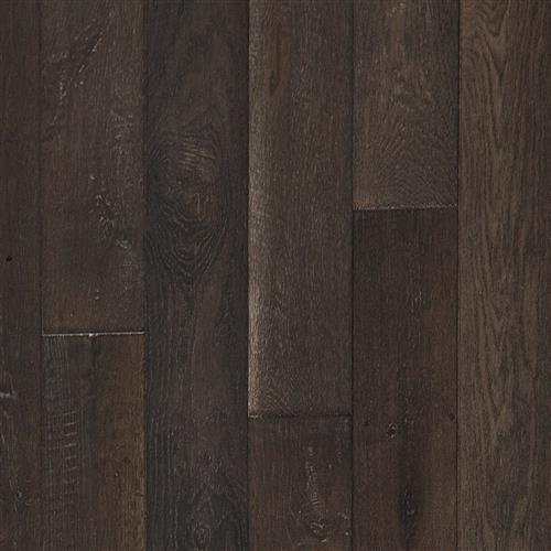 Hand Scraped Oak - Solid in Burnt Ember Hardwood