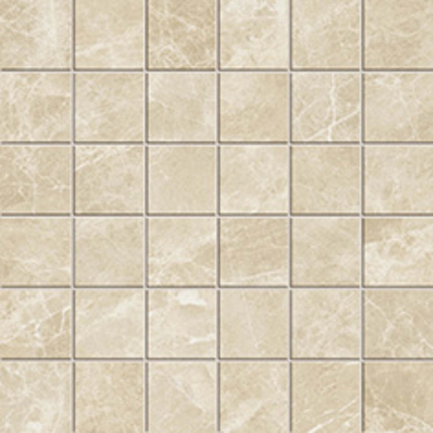 Liberty in Monument Cream Mosaic Tile