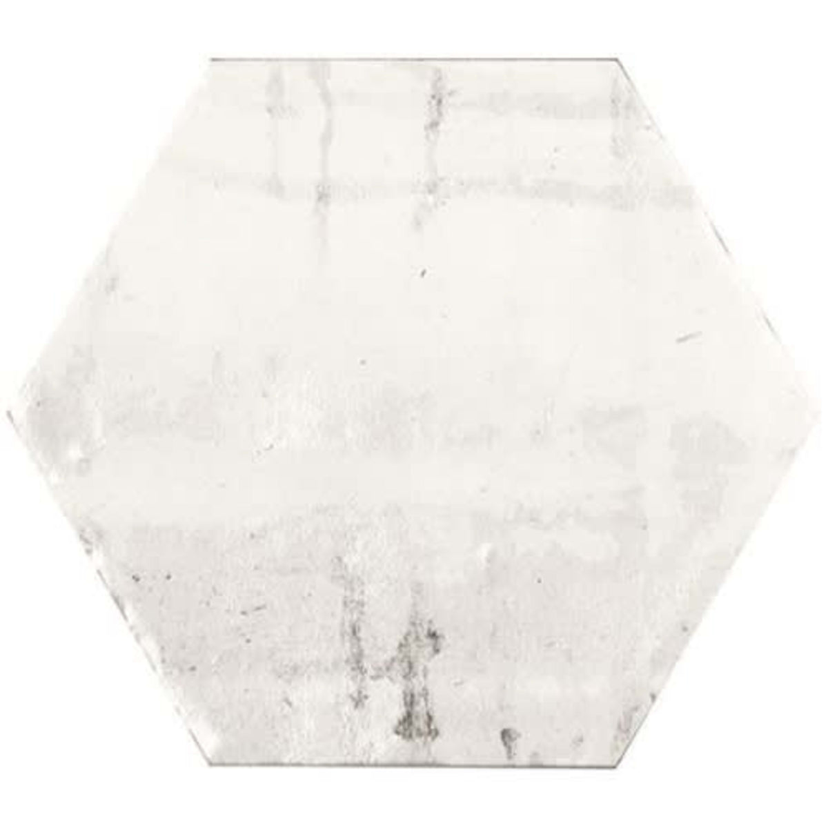 Princeton Glaze in Linen Fresh Hexagon Porcelain Tile