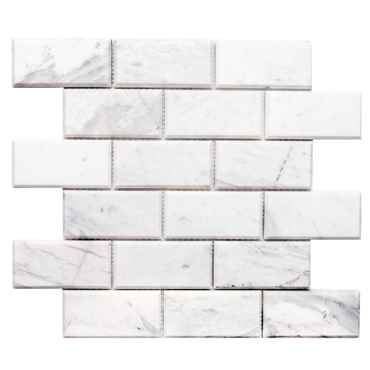Beveled in Volakas Natural Stone