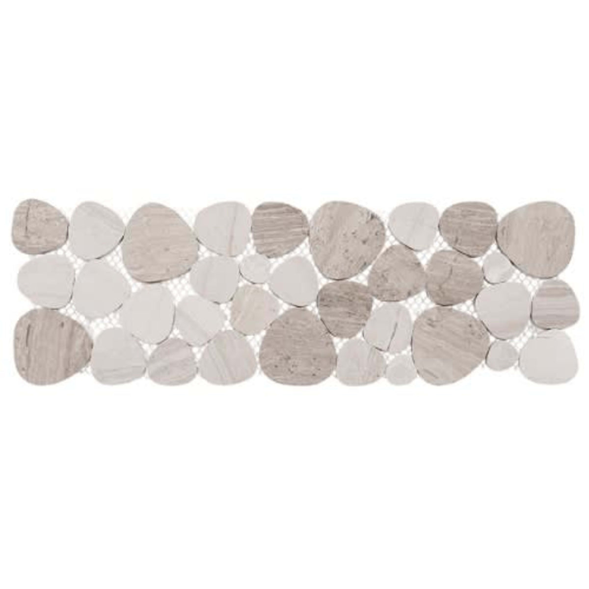 Holy Trail Pebble in Nahal Yarkon Listello Natural Stone