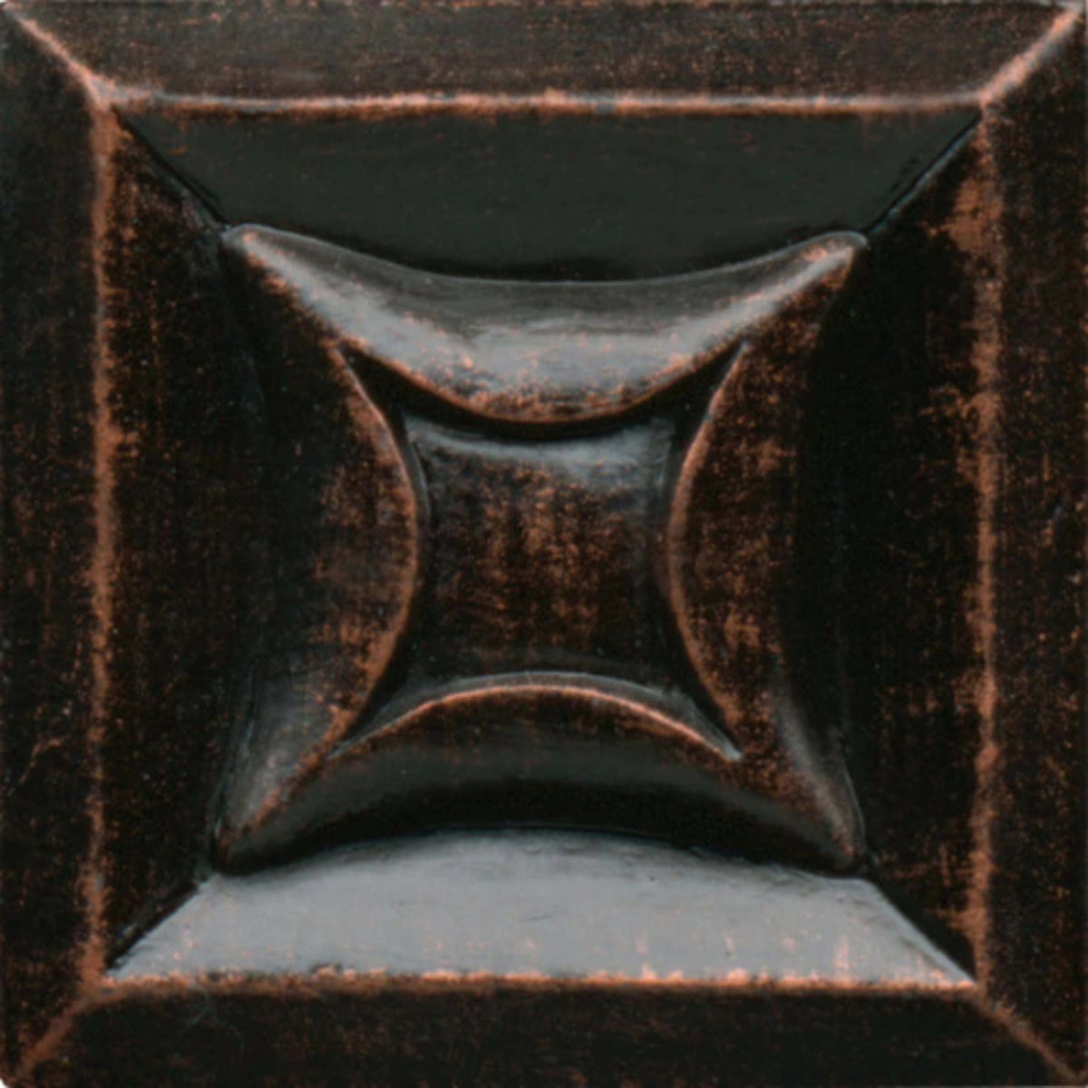 Armor in Oil Rub Bronze - Deco 1 X 12 - Style 3 Metal Tile