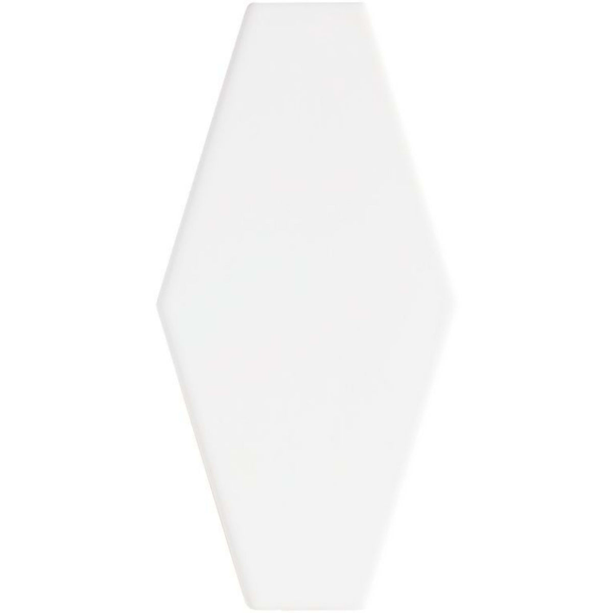Paloma in Cotton Long Hex Tile