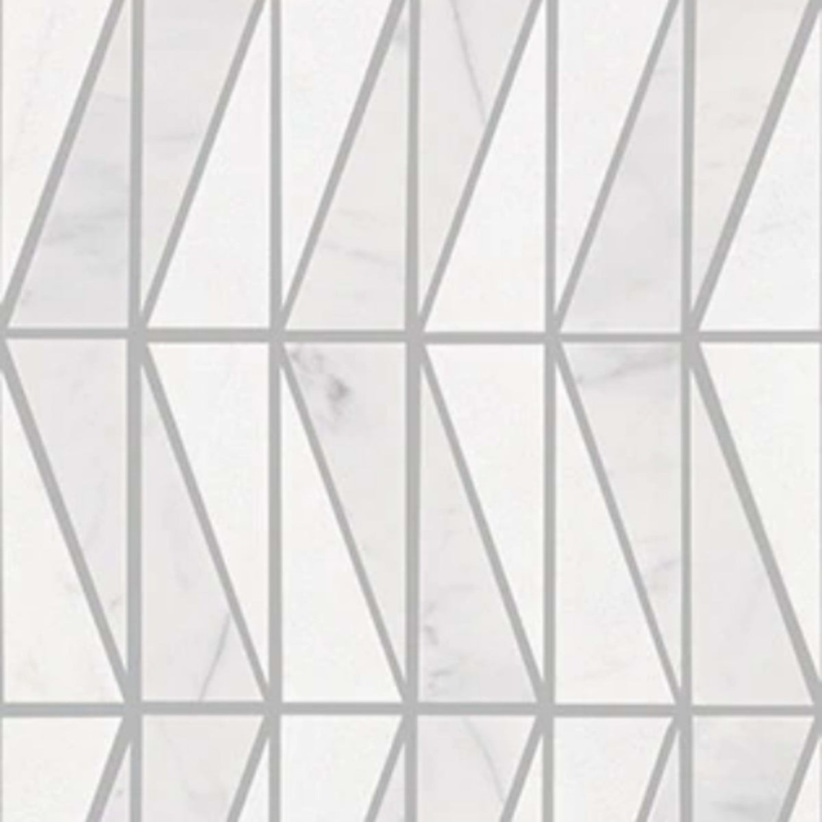 Perfit Mosaix in Saran White Wedge Tile
